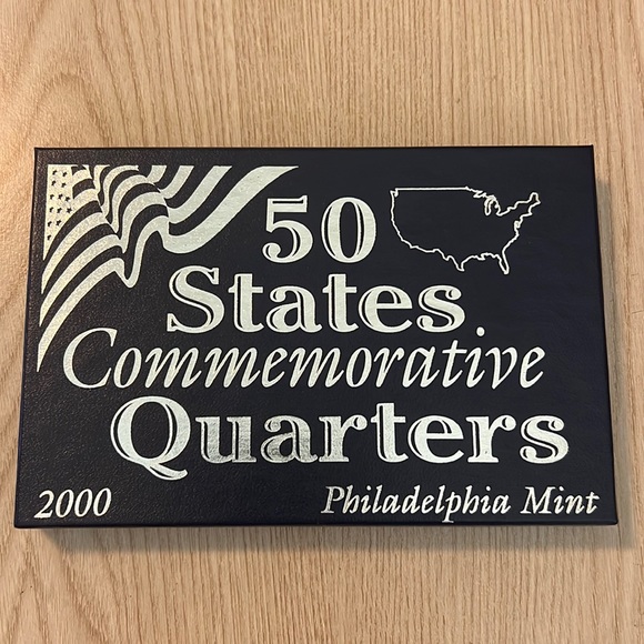 50 States Commemorative Quarters Philadelphia Mint Year 2000 - Picture 2 of 5
